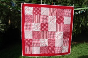 Custom Made Playmat "Red/White"